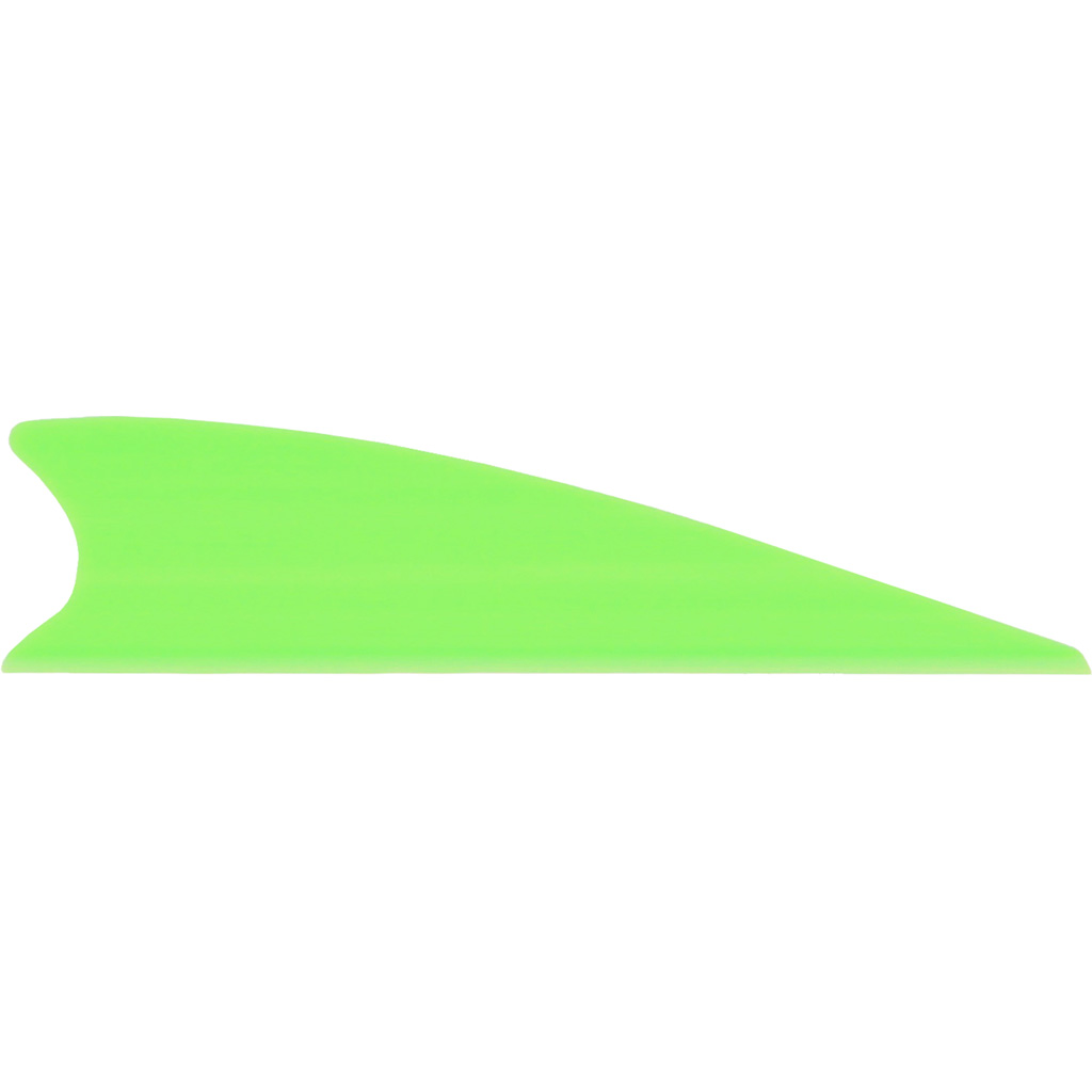 TAC VANES MATRIX 2.25 Inch SHIELD CUT GREEN 36 PACK | 810024610631