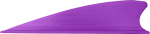 TAC VANES MATRIX 2.25 Inch SHIELD CUT PURPLE 36 PACK | 810024610679