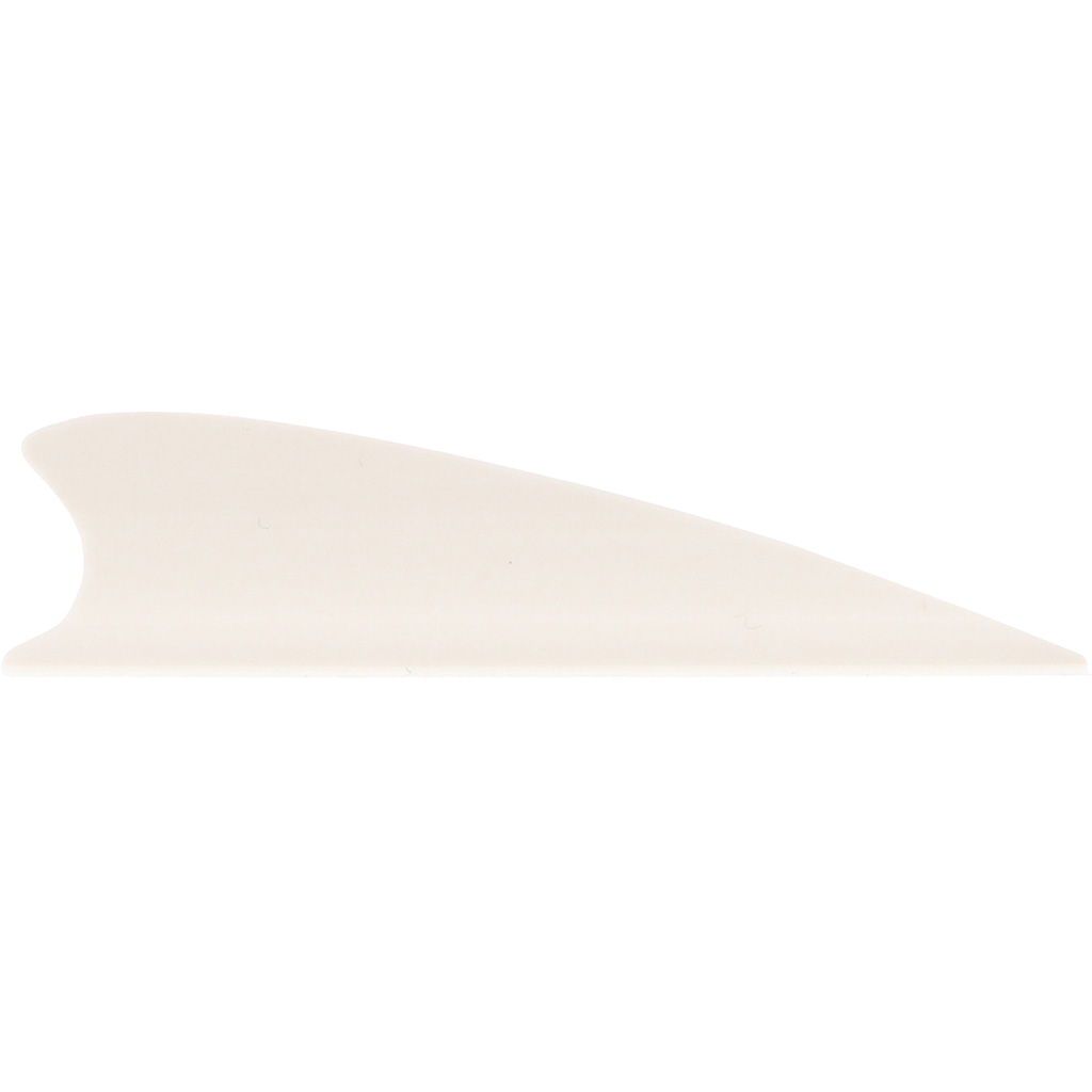 TAC VANES MATRIX 2.25 Inch SHIELD CUT WHITE 36 PACK | 810024610686