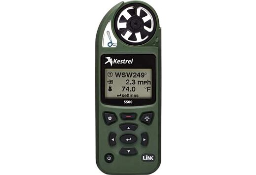 KESTREL 5500 WEATHER METER W/ LINK AND VANE MOUNT OLIVE DRAB | 730650001965