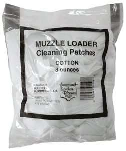 SOUTHERN BLOOMER MUZZLELOADER CLEANING PATCH 225-PACK  | .50 BLACKPOWDER | 025641001087