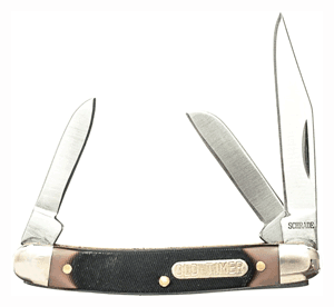 OLD TIMER KNIFE JUNIOR 3-BLADE 2 Inch STAINLESS DELRIN | 044356001052