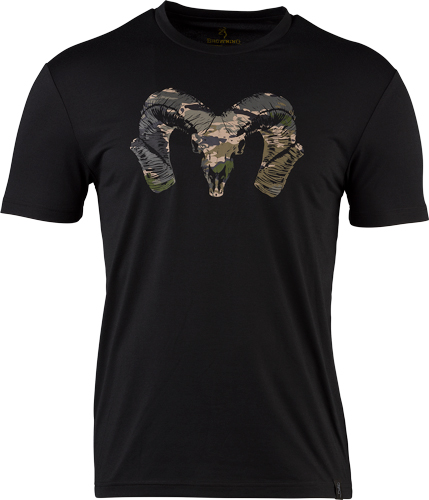 BROWNING SS PERF CAMP SHIRT RAM LOGO BLACK X-LARGE | 023614985679