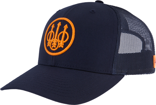 BERETTA CAP STRAIGHTPULL TRCKR CIRCLE PATCH MESH BACK NAVY | 082442941677