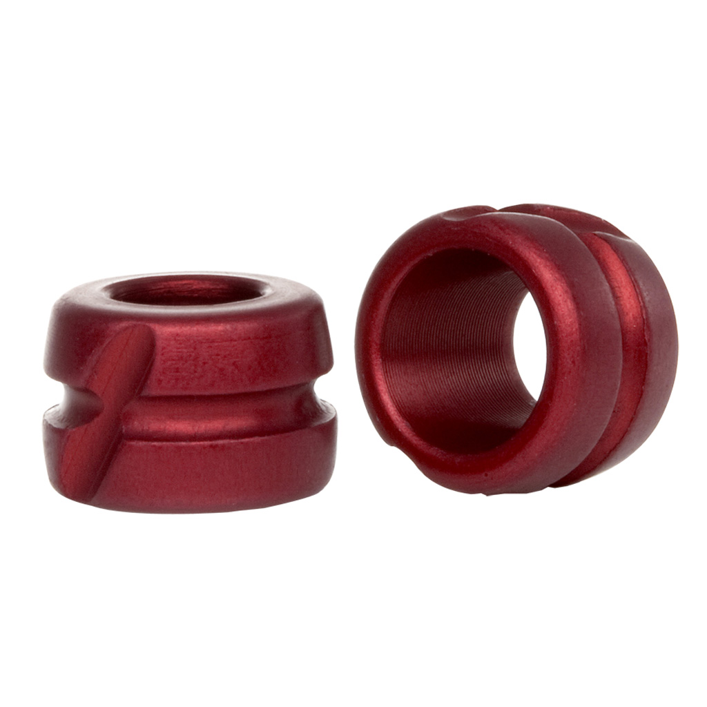 HOT SHOT ARCHERY RED ACCU-PEEP 1/4 Inch LARGE W/ANGULAR GROOVES | 052344099066