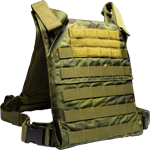GREY GHOST GEAR MINIMALIST PLATE CARRIER MULTICAM TROPIC | 810001172626