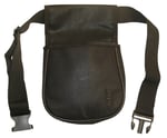 Bob Allen 23284 Classic Divided Shell Pouch Leather 50rd Belt Mount 26-50 Inch Belt | 019691232843
