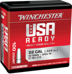 Winchester Ammo WBR22462 Centerfire Rifle  224Valkyrie 62gr Open Tip 100 Per Box/10 Case | 020892642119