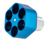 Pachmayr 02655 Competition Speedloader Made of Aluminum with Blue Finish for SW N Frame Holds up to 6rds | 034337026556