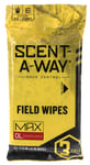 Scent-A-Way 07795 Max Field Wipes Odor Eliminator Odorless Scent Pkg of 24 | 021291077953