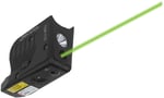 Nightstick TSM11G Tactical Weapon-Mounted Light w/Green Laser Black Polymer Compatible w/ Glock 42/43/43X/48, 150 Lumens White LED Bulb/Green Laser, 104 Meters Beam, Trigger Guard Mount | 017398807654