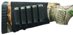 Hunters Specialties 00685 Buttstock Shell Holder  Black Elastic 5rd Shotgun | 021291006854