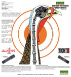 PRIMOS PAPER TARGET TURKEY 11.5 InchX10.75 Inch 12-PACK | 010135060411