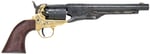 Traditions FR186012 1860 Army Break Open 44 Cal 11 Percussion 8 Inch 6 Shot Brass Engraved Frame Blued Engraved Barrel Blued Cylinder Walnut Grip  | .44 BLK | 040589022727