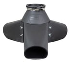 Moultrie MFG13338 Gravity Feeder Kit Black | 053695133386