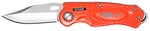 AccuSharp 709C Sport  3 Inch Folding Plain Stainless Steel Blade/Blaze Orange Anodized Aluminum Handle Includes Belt Clip | 015896007095