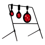 EZ-Aim 15403 Deflector Spinner Target System Air Rifle, Rimfire Pistol/Rifle Black/Red Steel Circle | 026509057475