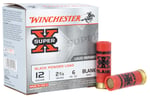 Winchester Ammo XBP12W Super X Blank 12Gauge 2.75 Inch 25 Per Bx/10 Case | 020892025707