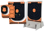 EZ-Aim 15548 Splash Reactive Trainer Kit Self-Adhesive Paper Black/Orange 14 Inchx22 Inch Oval | 026509063117
