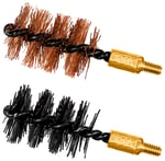 Otis FG512NB Bore Brush Set  10/12 Gauge Shotgun Firearm 8-32 Inch Thread 2 Inch Long Bronze/Nylon Bristles 2 Per Pkg  | 12GA | 014895002476