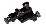 CVA AC1750 Micro-Adjust Williams Western Long Range Rear Peep  Front Globe Sight Reticle Kit  Black | 043125117505