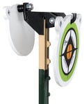 EZ-Aim 15634 Fence Topper Gong Hook  Recoil Spring  Black/Brown Steel 7 Inch | 026509067665