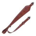 Heritage Cases 8510 Deer Deboss  Brown Leather 28 Inch-35 Inch OAL Rifle | 026509067856