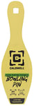 CALDWELL AR500 RIMFIRE BOWLING PIN TARGET 1/4 Inch YELLOW | 661120750505