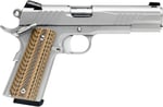Savage Arms 67205 1911 Government 9mm Luger 101 5 Inch Stainless Steel Barrel, Serrated Stainless Steel Slide, Stainless Steel Frame w/Beavertail, Brown VZ Grip  | 9x19mm NATO | 011356672056