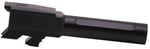 True Precision Inc TPG43BXBL Glock  9mm Luger 3.40 Inch Fluted Black Nitride Stainless Steel, Fits Glock 43/43X  | 9x19mm NATO | 719104534549