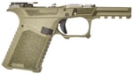 Sct Manufacturing 0226000000IB Compact  Compatible w/ Gen3 19/23/32 OD Green Polymer Frame Aggressive Texture Grip | 850055982055
