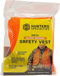 Hunters Specialties HS02006 Safety Vest  OSFA Chest Orange Mesh | 021291020065
