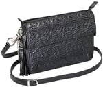 GTM GTM-10/BK         CLUTCH PURSE  EMBROID LMBSKN | 035452169647