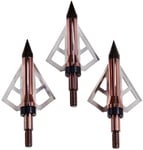 Allen 14611 Optimus Broadhead Rose Gold 3 Pack | 026509146117