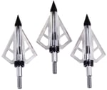 Allen 14625 Optimus Broadhead Stainless Steel Blades Silver 3 Pack | 026509146254
