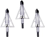 Allen 14694 CX Terminus Broadhead Stainless Steel Blades Silver 3 Pack | 026509033684