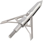 Allen 14786 Vapor Broadhead Stainless Steel Blades Silver 3 Pack | 026509059776