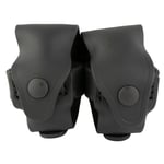 1791 Gunleather RVSLDSBLA Speed Loader Double Carrier Black Steerhide Compatible w/ 5/6 Shots | 810102214782