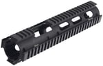 Leapers MTU015 Quad Rail Handguard Aluminum Matte Black Receiver | 4712274528208