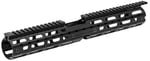 Leapers MTU015SSM Quad Rail Handguard Aluminum Matte Black Receiver | 4717385552951