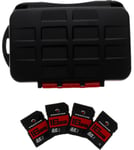 Stealth Cam STCMCSC16GB4PK Memory Card Storage Case | 888151047880