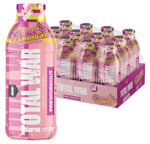 Redcon1 RC1TWRTDPL12 Total War Ready to Drink Pink Lemonade 12 Pack | 810044570335