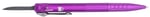 CobraTec Knives CNCOTFPPURGEN2 Tactical Pen Gen II Purple Aluminum D2 Steel Blade, Includes Pocket Clip | 753389273144