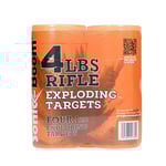 Sonic Boom/jerent SBT014P   Rifle Exploding Target 1 lb 4 Pack | 091037217394