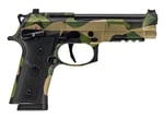 BERETTA 92XI SAO FS 9MM 4.7 Inch 15RD SPLINTER CAMO 2 MAGS | 9x19mm NATO | 082442026183