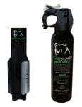 PSP GG1B  Bear Spray Range 30ft 7.90oz Black Spray Includes Holster | 679354001201