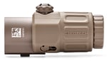 Eotech G33.NMTAN G33 Magnifier 3x No Mount Tan/FDE | 672294300540