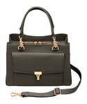 GTM GTM-32/PB BLACK   LARGE SATCHEL CROSSBODY-COW | 035452170865