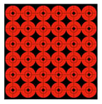 Birchwood Casey 33901 Target Spots  Self-Adhesive Paper Black/Orange 1 Inch Bullseye 360 Pack | 029057339017