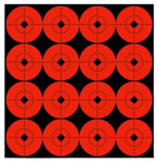 Birchwood Casey 33904 Target Spots  Self-Adhesive Paper Black/Orange 1.5 Inch Bullseye 160 Pack | 029057339048